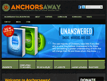Tablet Screenshot of anchorsaway.org